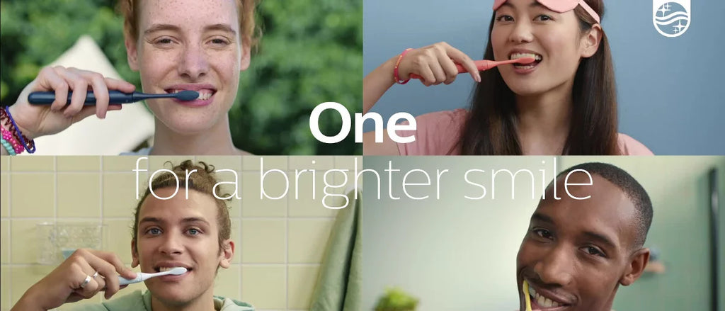 Philips One by Sonicare Replacement Electric Toothbrush Head - BH1022/01 - Coral - 2pk