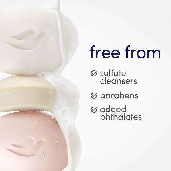 Dove Beauty Peach Bar Soap - 4ct