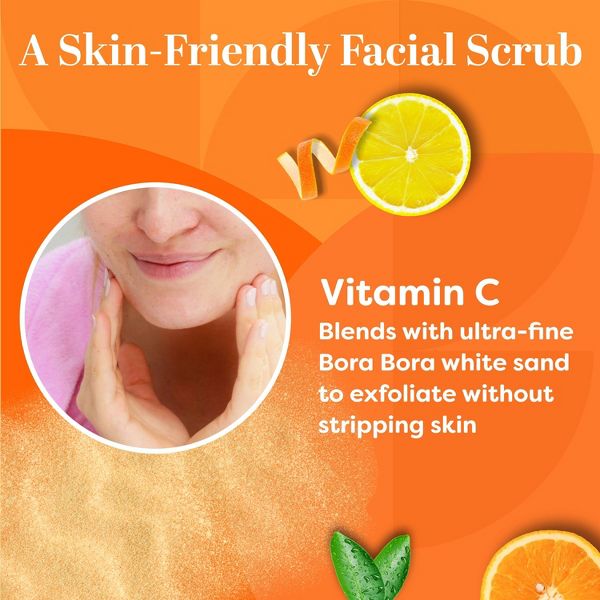 TruSkin Vitamin C Brightening Gentle Face Scrub - 4oz