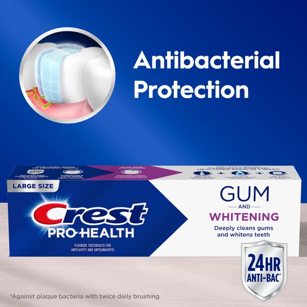 Crest Pro-Health Gum Detoxify Gentle Whitening Toothpaste - 4.8oz
