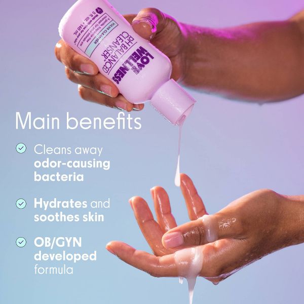 Love Wellness pH Balanced Cleanser Fragrance Free Cleanser - 1 fl oz