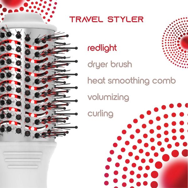 SLF Red Light Therapy Travel Dryer Hair Brush