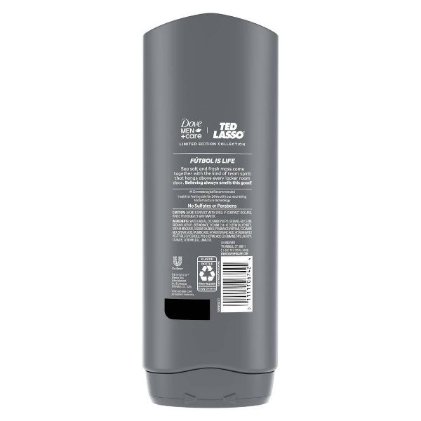 Dove Men+Care Ted Lasso Body Wash - Football Is Life - 18 fl oz