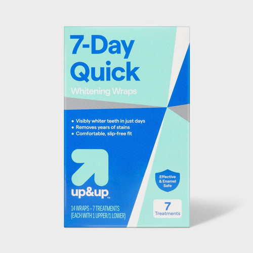 7-Day Quick Whitening Wraps - up&up™