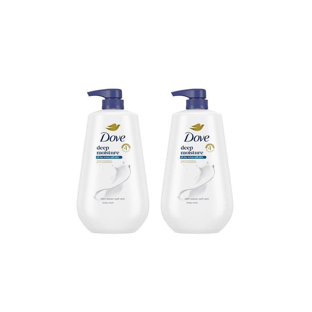 Dove Beauty 2 Pack/30.6 fl oz Each Deep Moisture Body Washes