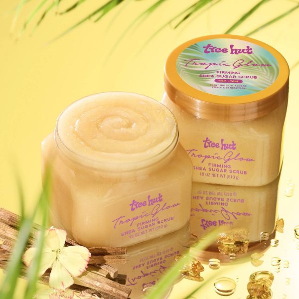 Tree Hut Tropic Glow Shea Sugar Tropical Body Scrub - 18oz