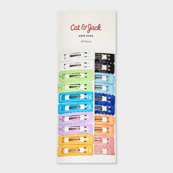 Rectangle Snap Clips - 20ct - Cat & Jack