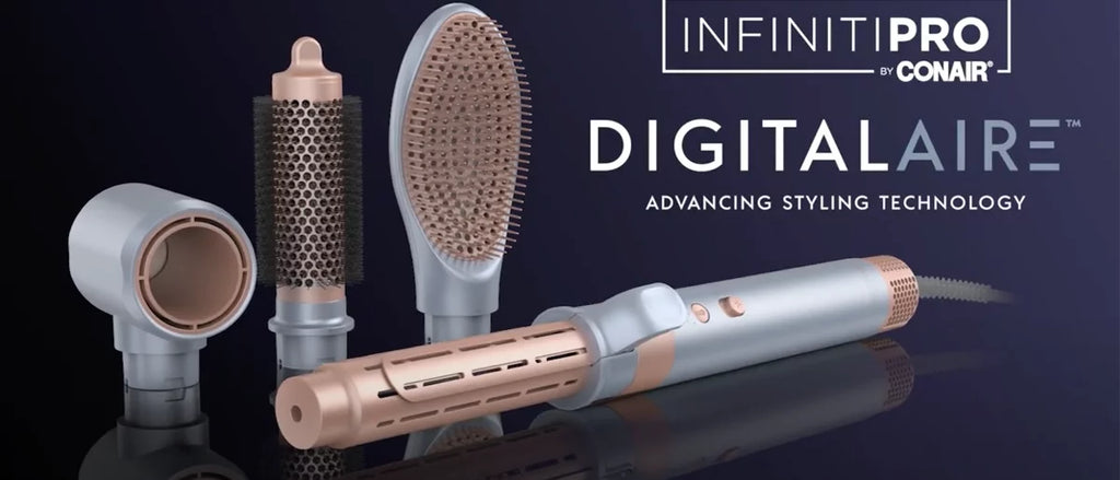 INFINITI PRO CONAIR Wet-to-Dry Styling Wand with Multiple Attachments