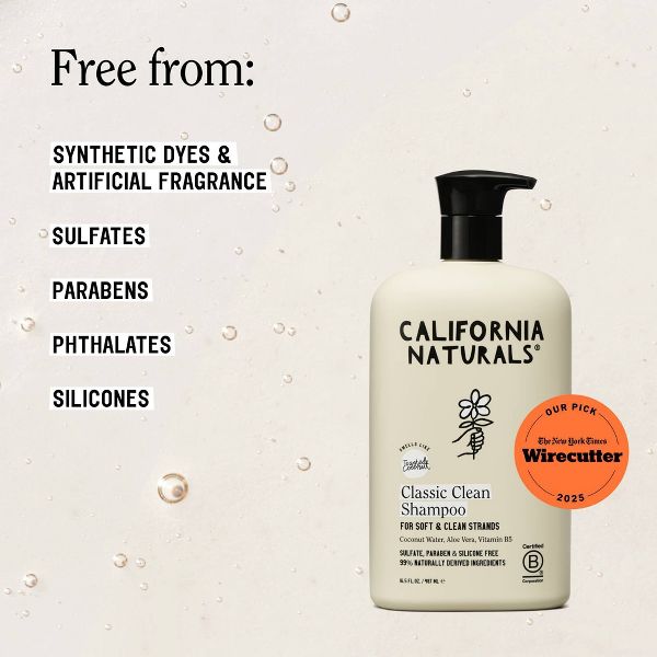 California Naturals Classic Coconut Shampoo - 16.5 fl oz