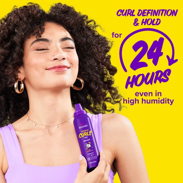 Aussie Miracle Curls Hair Mousse - 6oz