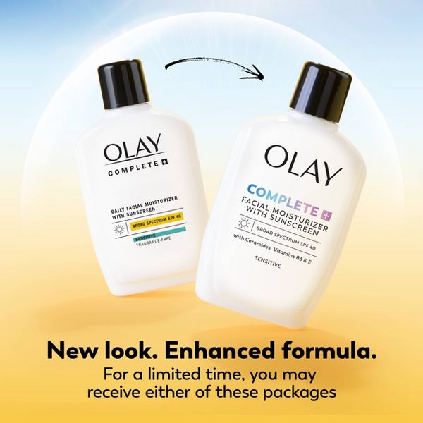 Olay Complete Plus Face Lotion with Sunscreen - SPF 40 - 6 fl oz
