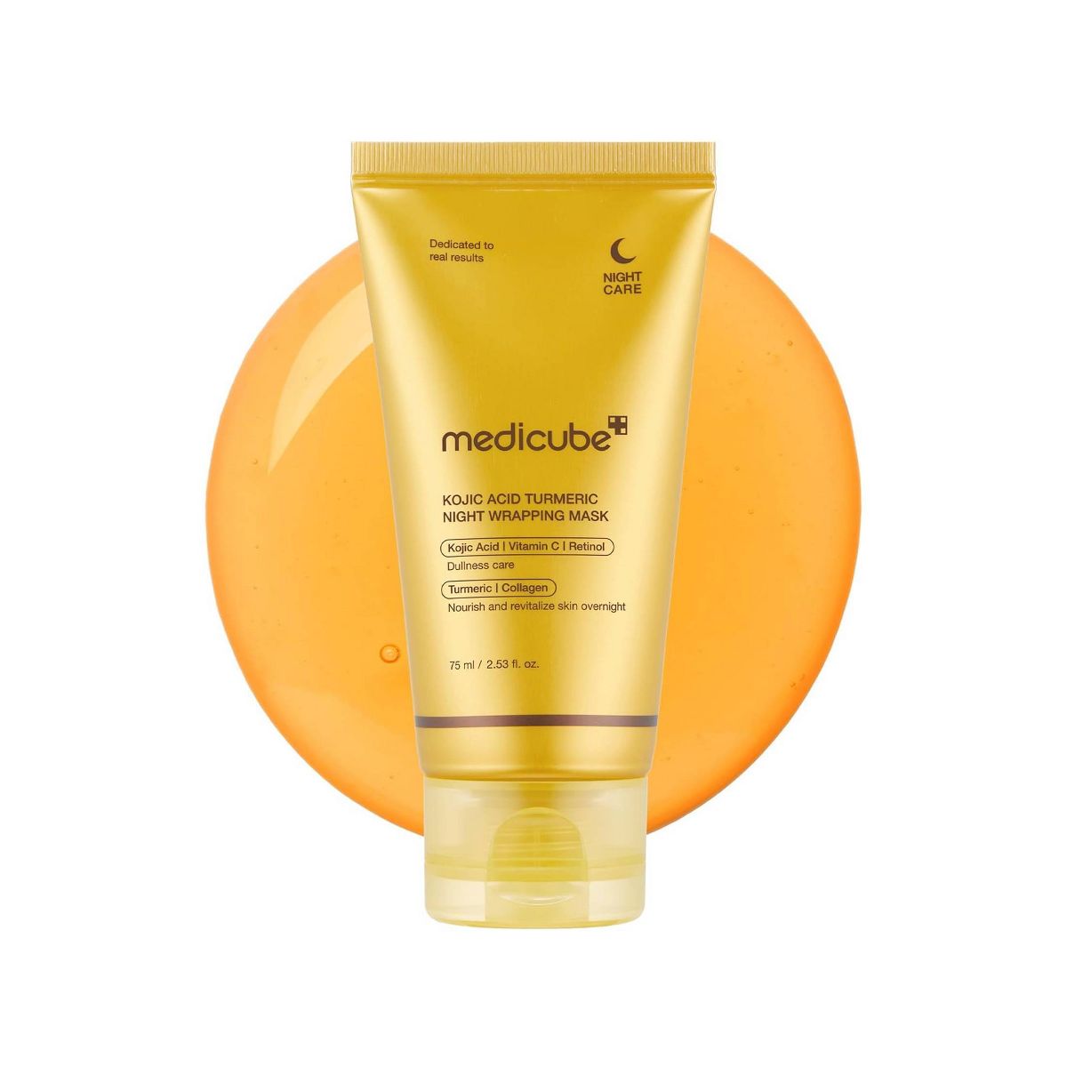 medicube Kojic Acid Turmeric Night Wrapping Face Mask - 2.53 fl oz