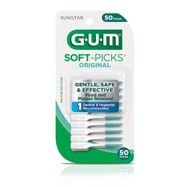 GUM Soft-Picks Dental Picks - Original - 50ct/6pk