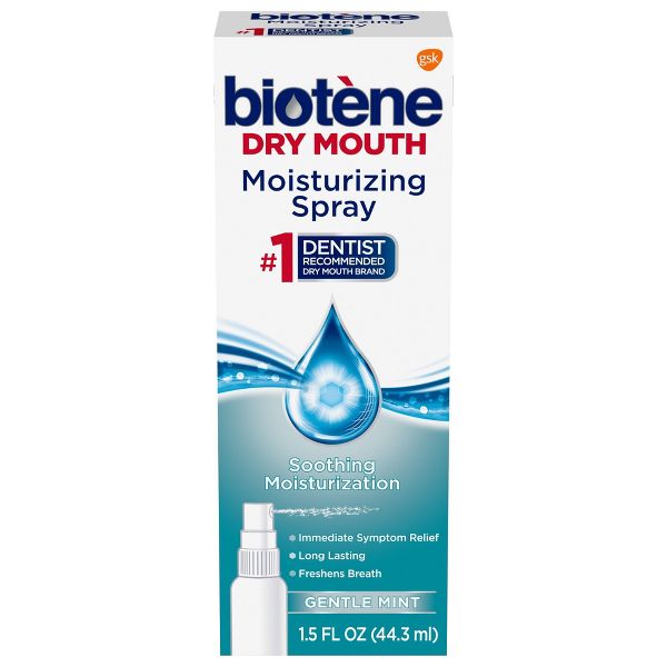 Biotene Gentle Mint Dry Mouth Moisturizing Spray - 1.5 fl oz