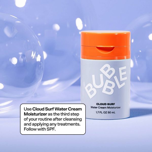 Bubble Skincare Cloud Surf Water Cream Moisturizer - 1.7 fl oz