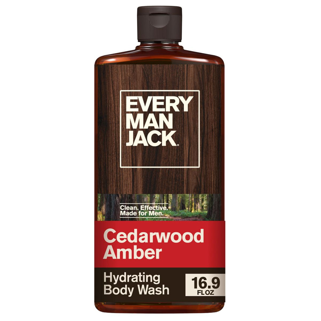 Every Man Jack Cedarwood Hydrating Men's Naturally Derived Body Wash - 16.9 fl oz