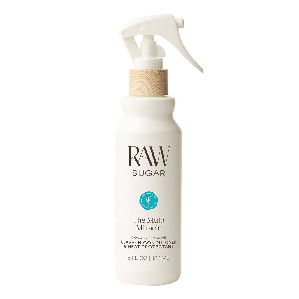 Raw Sugar The Multi Miracle Leave-in Conditioner & Heat Protectant - Coconut + Agave - 6 fl oz