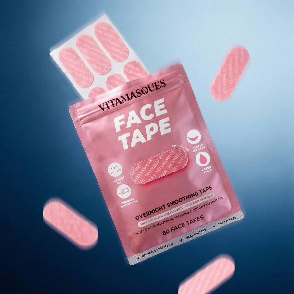 Vitamasques Overnight Face Wrinkle Tape - 80ct