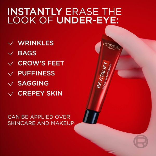 L'Oreal Paris Revitalift Triple Power Eye Bag Instant Eraser - 0.51 fl oz