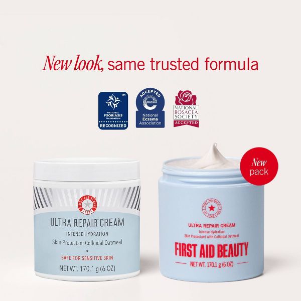 FIRST AID BEAUTY Ultra Repair Cream with Colloidal Oatmeal - 12.0oz - Beauty Studio