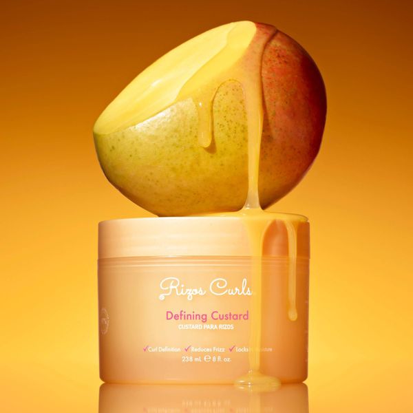 Rizos Curls Defining Custard - 8 fl oz: Curl Enhancing, For All Hair Types, Daily Use, Cream Form