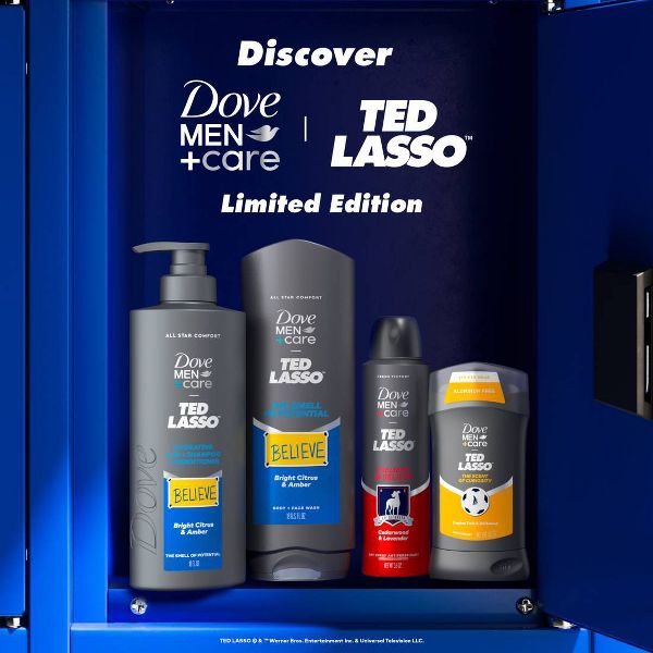 Dove Men+Care Ted Lasso Body Wash - Don't You Dare Settle - 18 fl oz