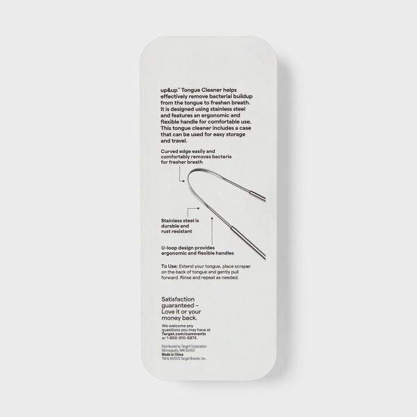 Metal U Shape Tongue Scraper - up&up™