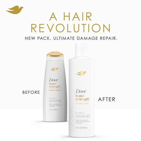Dove Beauty Bond Strength Peptide Complex Hair Care Shampoo - 12 fl oz