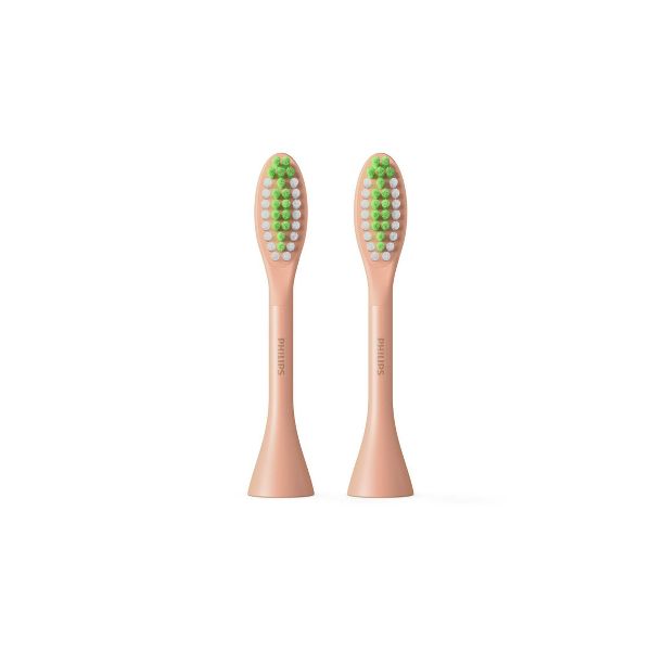 Philips One by Sonicare Replacement Electric Toothbrush Head - BH1022/01 - Coral - 2pk