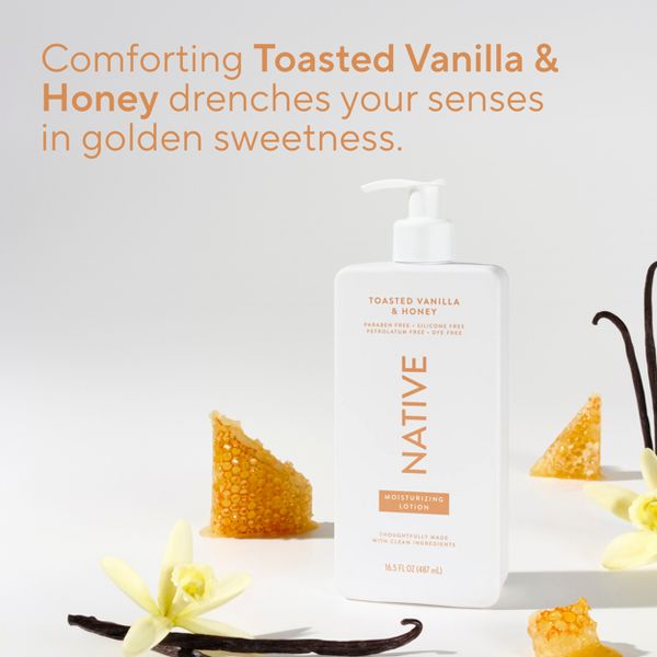 Native Limited Edition Fall Getaway Body Lotion - Toasted Vanilla & Honey - 16.5 fl oz