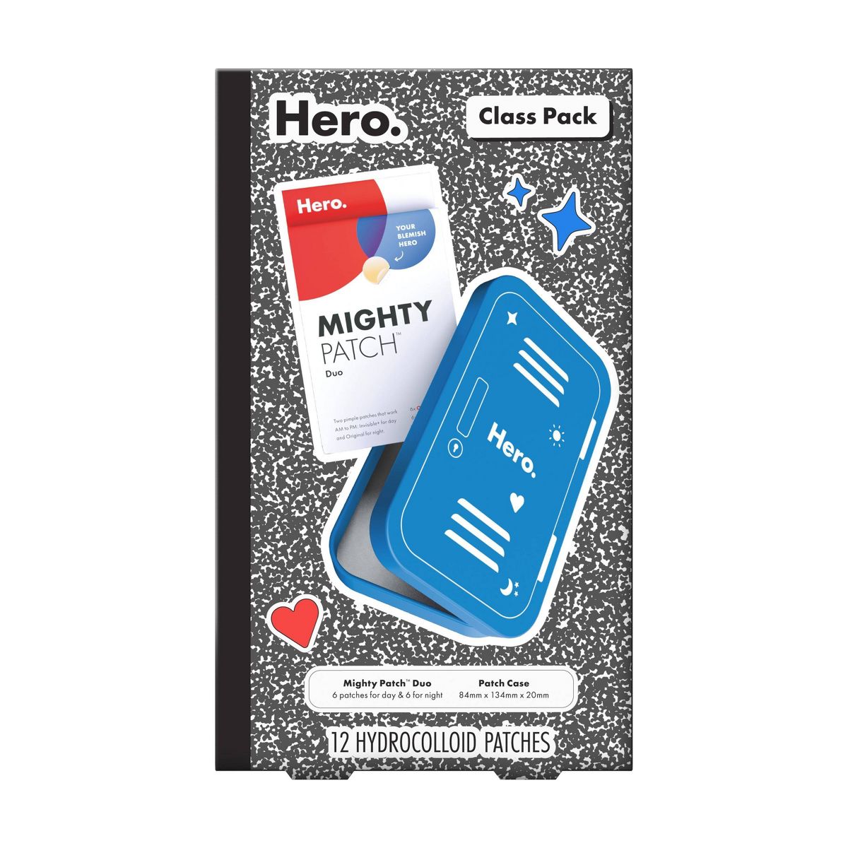 Hero Cosmetics Blemish and Acne Treatments Patch Pals Gift Set - 13ct