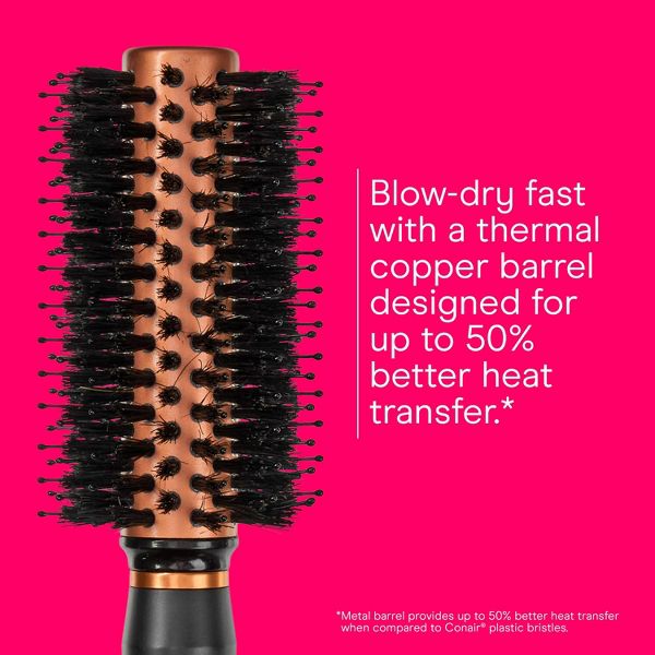 Conair Copper Pro Porcupine Round Hair Brush - Small Barrel - All Hair