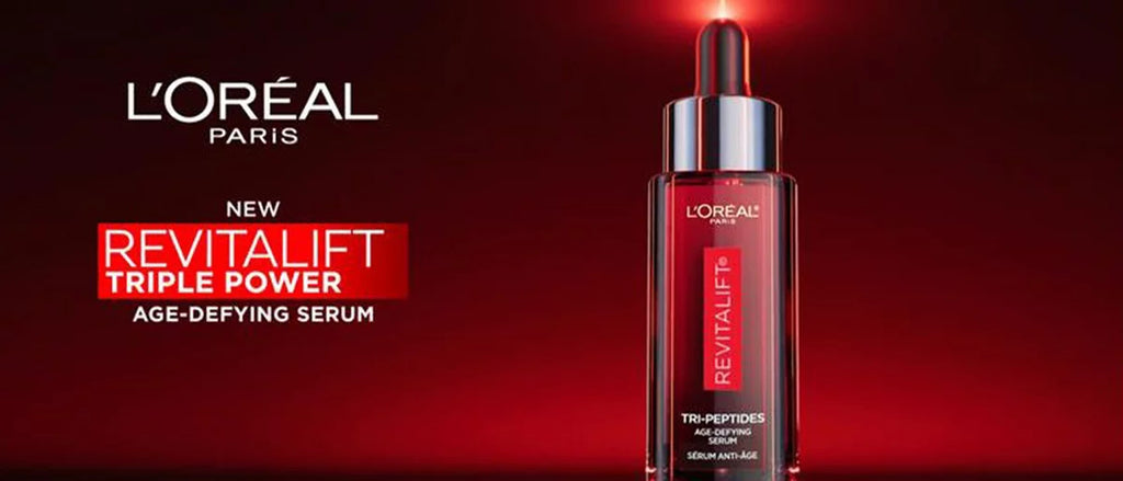L'Oreal Paris Revitalift Triple Power 3% Peptides Serum - 1 fl oz