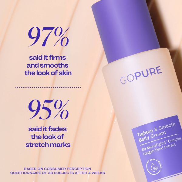 goPure Belly Firming Cream - 4.25 fl oz