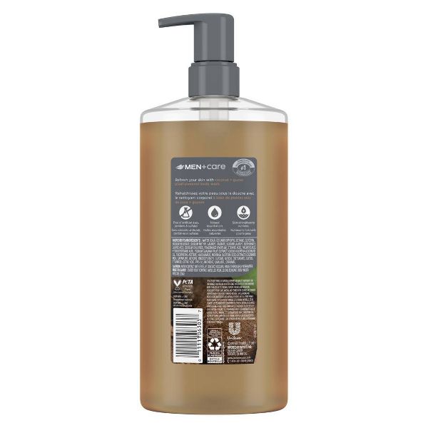 Dove Men+Care Plant-Based Moisturizers Body Wash - Coconut + Guava - 26 fl oz