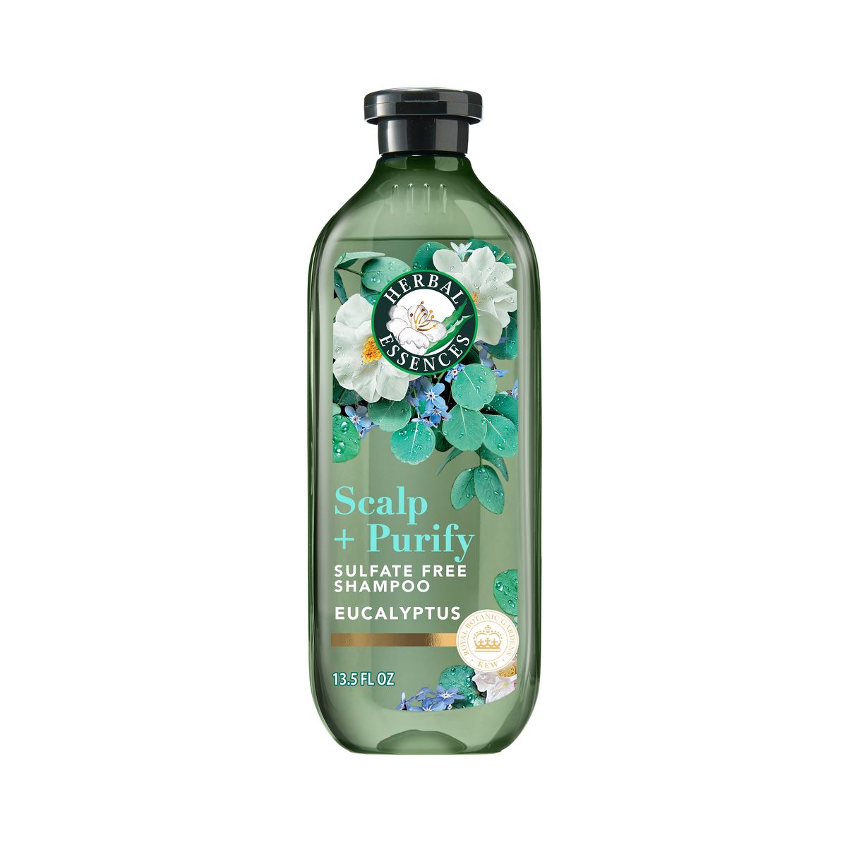 Herbal Essences Eucalyptus Sulfate Free Shampoo, For Dry Scalp - 13.5 fl oz