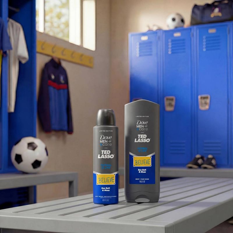 Dove Men+Care Ted Lasso Body Wash - Football Is Life - 18 fl oz