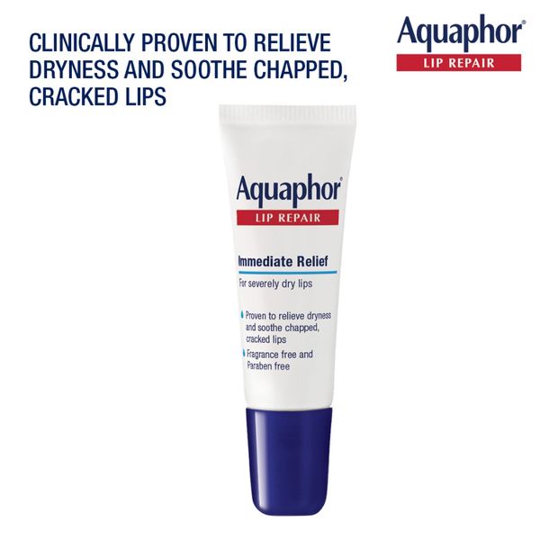 Aquaphor Immediate Relief Lip Repair Balm - 0.35 fl oz