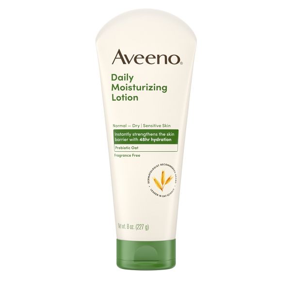 Aveeno Daily Moisturizing Lotion For Dry Skin - Fragrance Free - 8oz