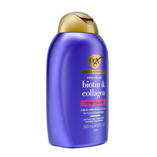 OGX Biotion & Collagen Extra Strength Volumizing Conditioner for Fine Hair - 13 fl oz