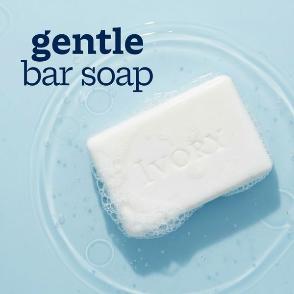 Ivory Gentle Phthalates-Free and Paraben-Free Bar Soap - Original Scent - 3.17oz/10ct