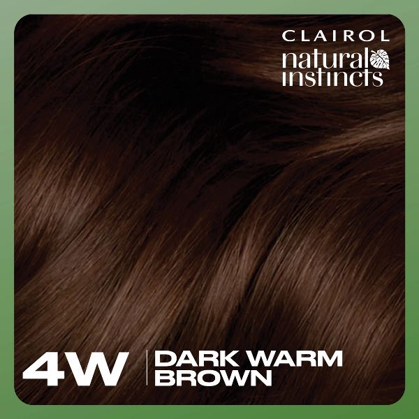 Instincts Clairol Demi Permanent Hair Color Dye Kit Brass Free - 5C Medium Brown, Peppercorn: Ammonia-Free, Contains Vitamin E, Vegan