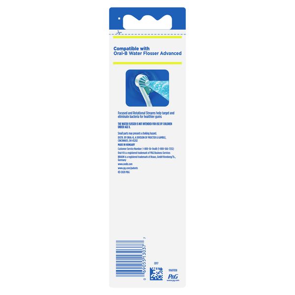 Oral-B Water Flosser Advanced Aquafloss Nozzle - 4ct