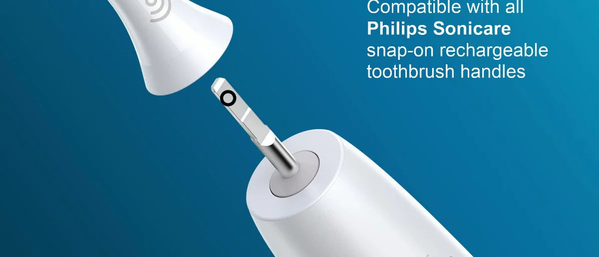 Philips Sonicare C3 Premium 2-in-1 Plaque & Whiten Replacement Electric Toothbrush Head - HX9042/65 - White - 2pk
