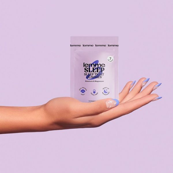 Lemme Sleep Gummies - Deep Sleep Support - 5 mg Melatonin, Magnesium & L-Theanine - Berry Flavored - 14ct