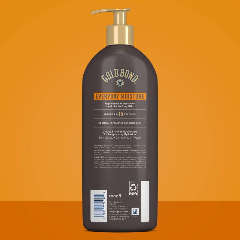 Gold Bond Men's Everyday Moisture Hand and Body Lotion - 24oz