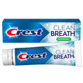Crest Clean Breath Fluoride Whitening Toothpaste - Peppermint - 4.6oz