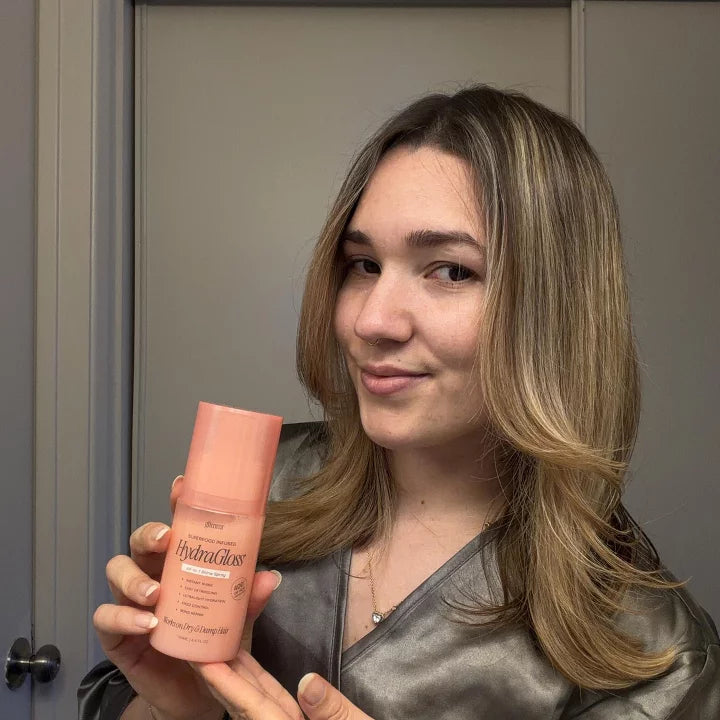 Glimmr HydraGloss Superfood Glossing Detangler - 4.4 fl oz: Detangling, Heat Protection, Shine