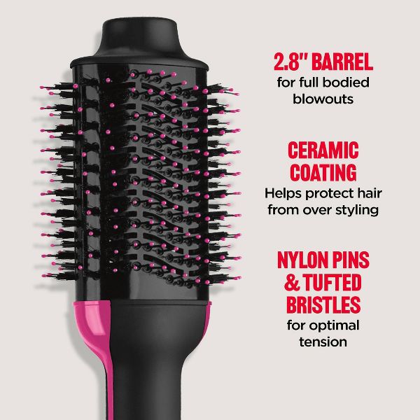 Revlon One-Step Volumizer Hair Dryer and Hot Air Brush - Black