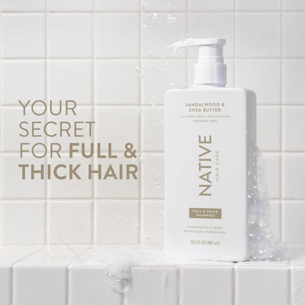 Native Sandalwood & Shea Shampoo - 16.5oz
